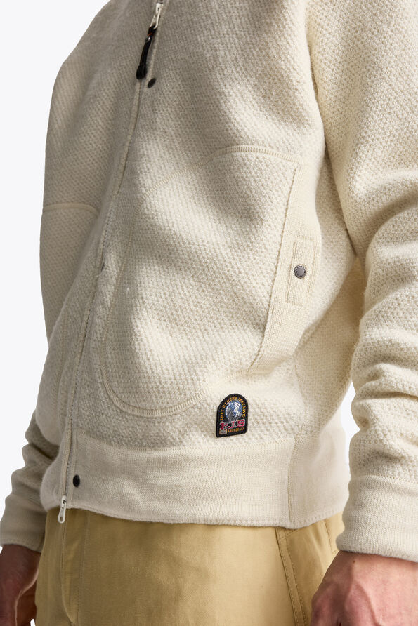 Parajumpers BRIENT - FULL-ZIP CARDIGAN  26WMPMKNRK12P350132