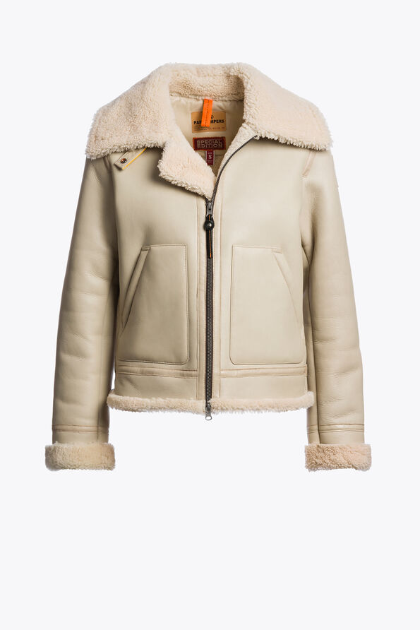 Parajumpers GIALEAN SPECIAL - SHEARLING JACKET  25WMPWJKSE32P680694