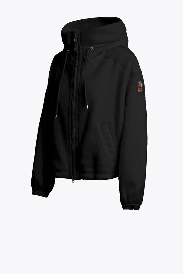 Parajumpers KISHA NO EMBRO - HOODED FLEECE  26WMPWFLQS41P78B071