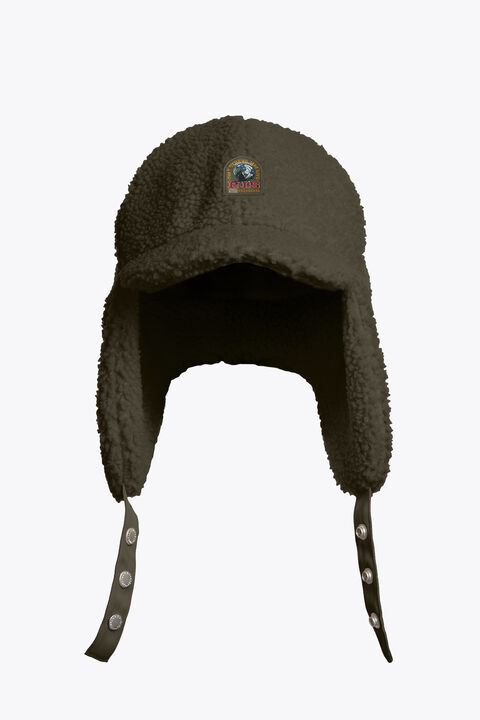 Parajumpers VEVEY - CURLY FLEECE JOCKEY HAT  26WMPAHAHA41PAN0218