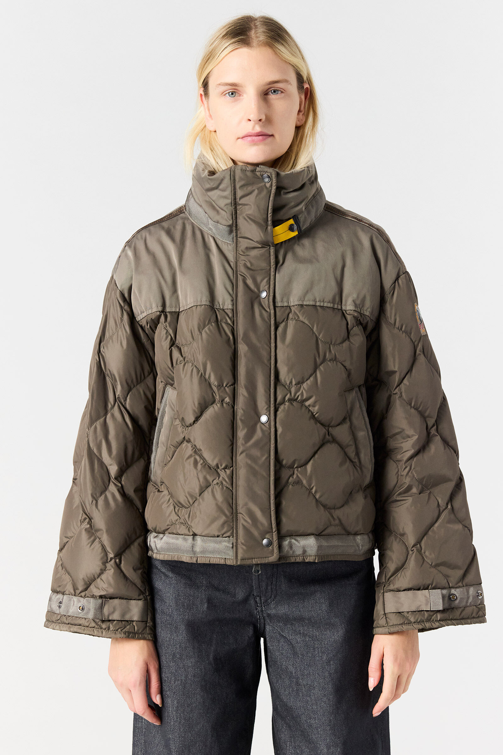 SUMIDA - SHORT PUFFER OLIVE GREY | Parajumpers®