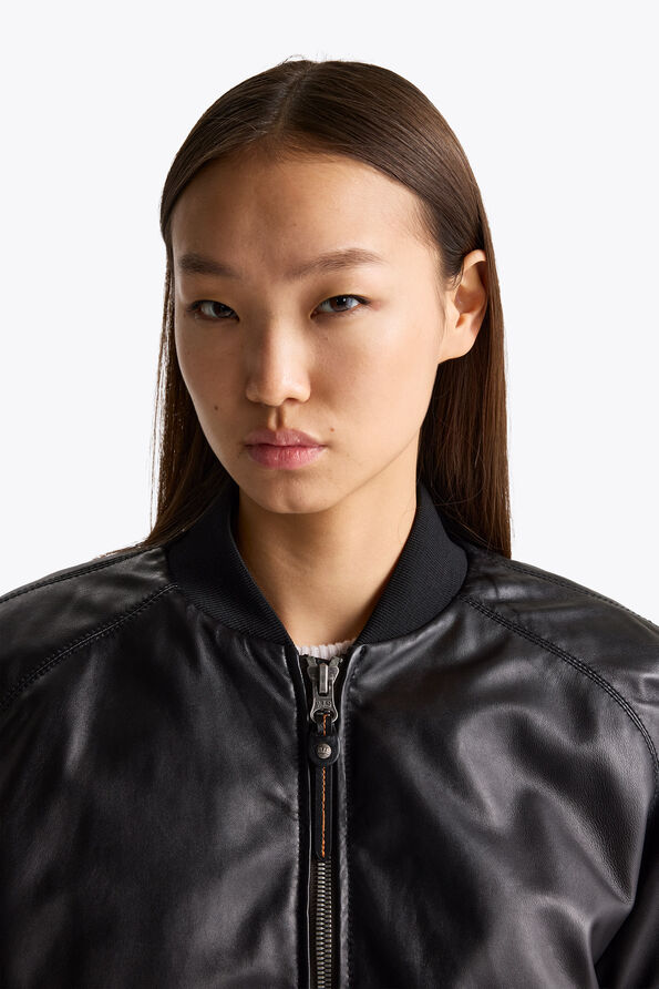 Parajumpers FAUREL - LEATHER BOMBER  26WMPWJKLE30P540541