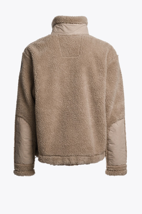 Parajumpers KIMBALL - CURLY FLEECE FULL-ZIP SWEAT  25WMPMFLPY02P520772