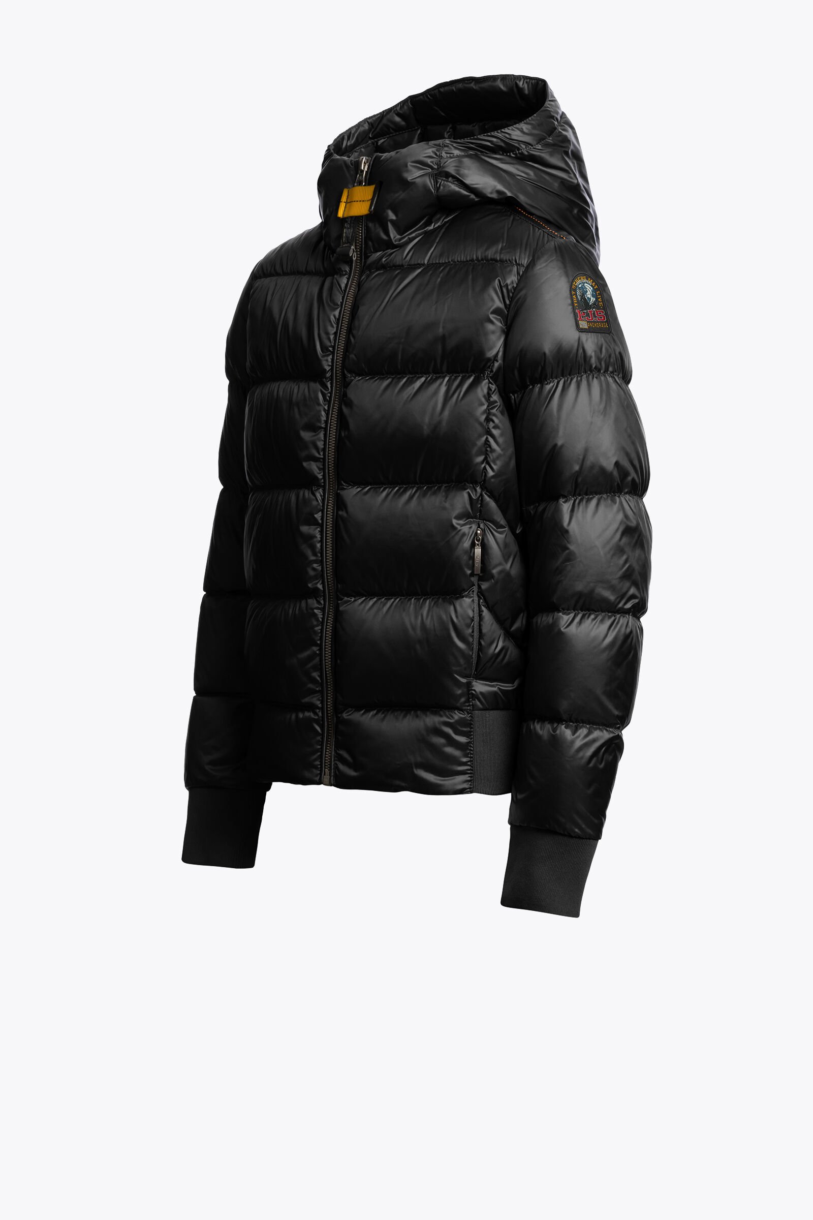 PARAJUMPERS PJS フライトジャケット M MARIAH - HOODED DOWN JACKET BLACK | Parajumpers®