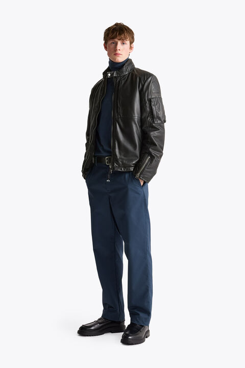 Parajumpers SOWERS - LEATHER JACKET  26WMPMJKLG01P400541