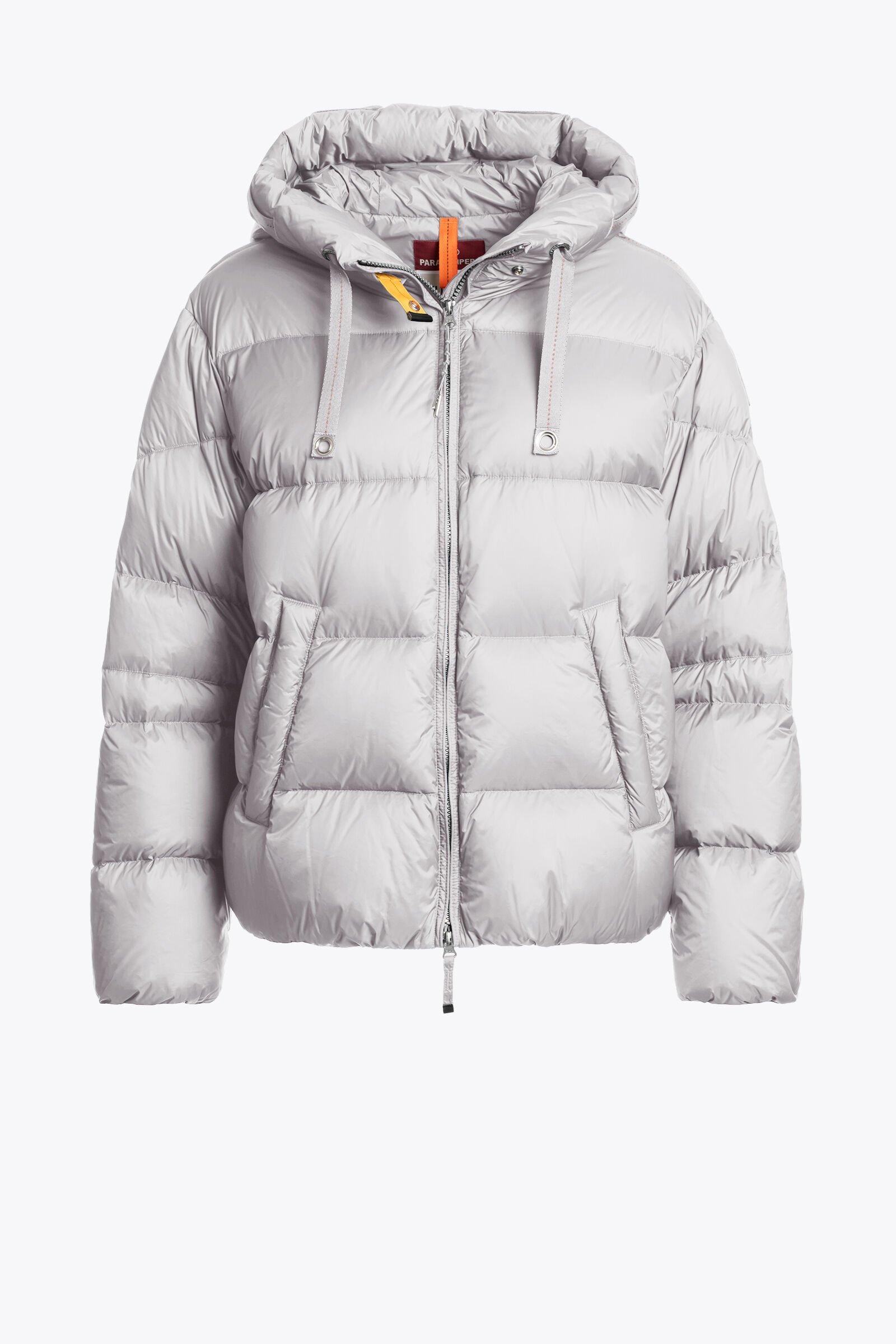 TILLY - HOODED DOWN JACKET PEARL GREY | Parajumpers®