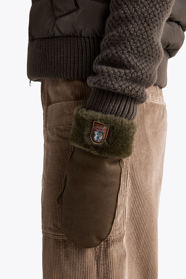 Parajumpers BARDEN - SHEARLING MITTENS  26WMPAGLGL12PAO0128