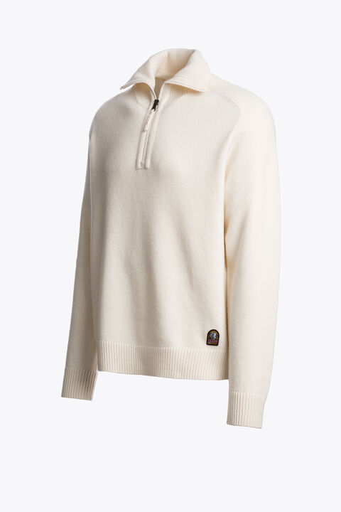 Parajumpers CALDONAZZO - HALF-ZIP CARDIGAN  26WMPMKNLW02P280775