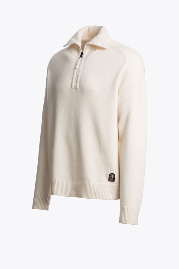 Parajumpers CALDONAZZO - HALF-ZIP CARDIGAN  26WMPMKNLW02P280775