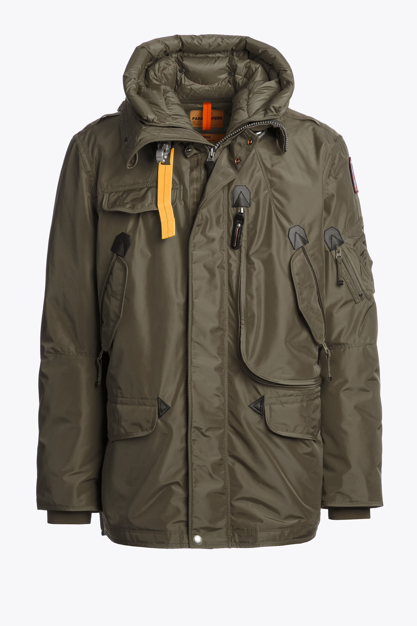 RIGHT HAND - HOODED JACKET OLIVE GREY | Parajumpers®