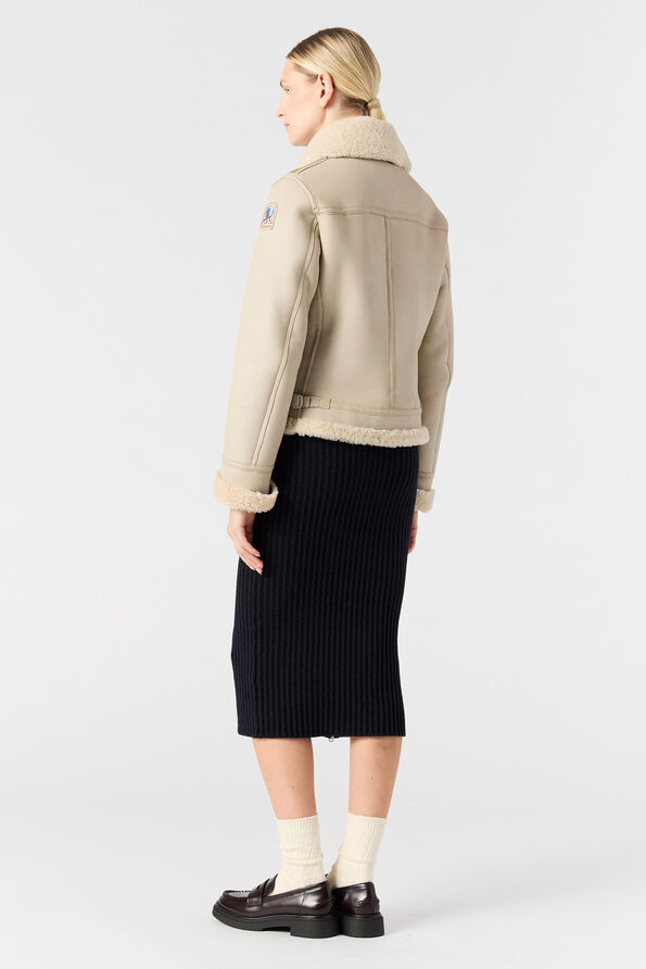 Parajumpers GIALEAN SPECIAL - SHEARLING JACKET  25WMPWJKSE32P680694