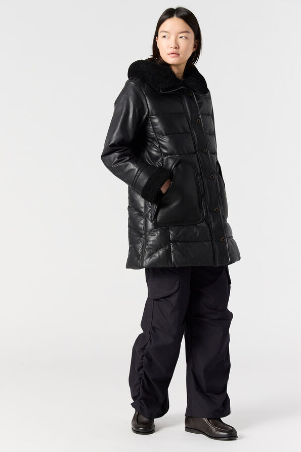 Parajumpers DEMI SPECIAL - LEATHER COAT  25WMPWJKSE33P680541