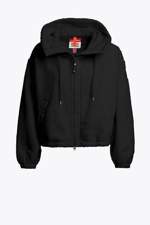 Parajumpers KISHA NO EMBRO - HOODED FLEECE  26WMPWFLQS41P78B071