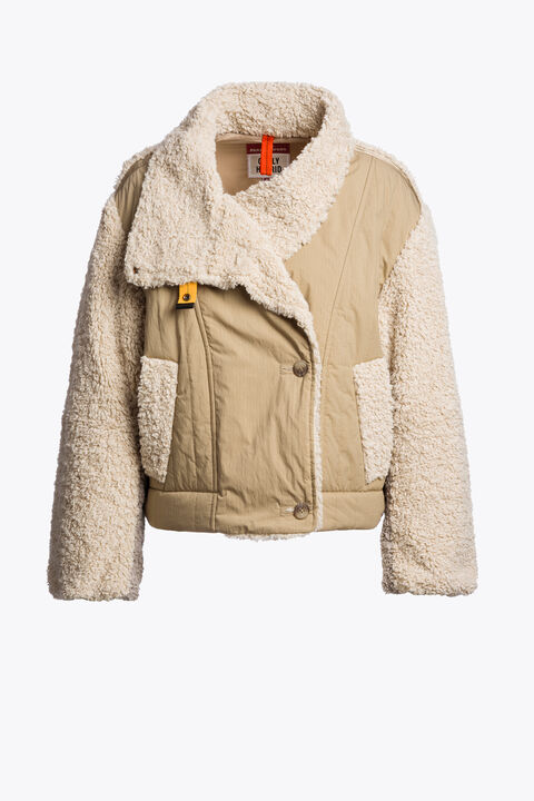 Parajumpers KAEDE - CURLY FLEECE BOMBER  25WMPWJKHM31P98M008