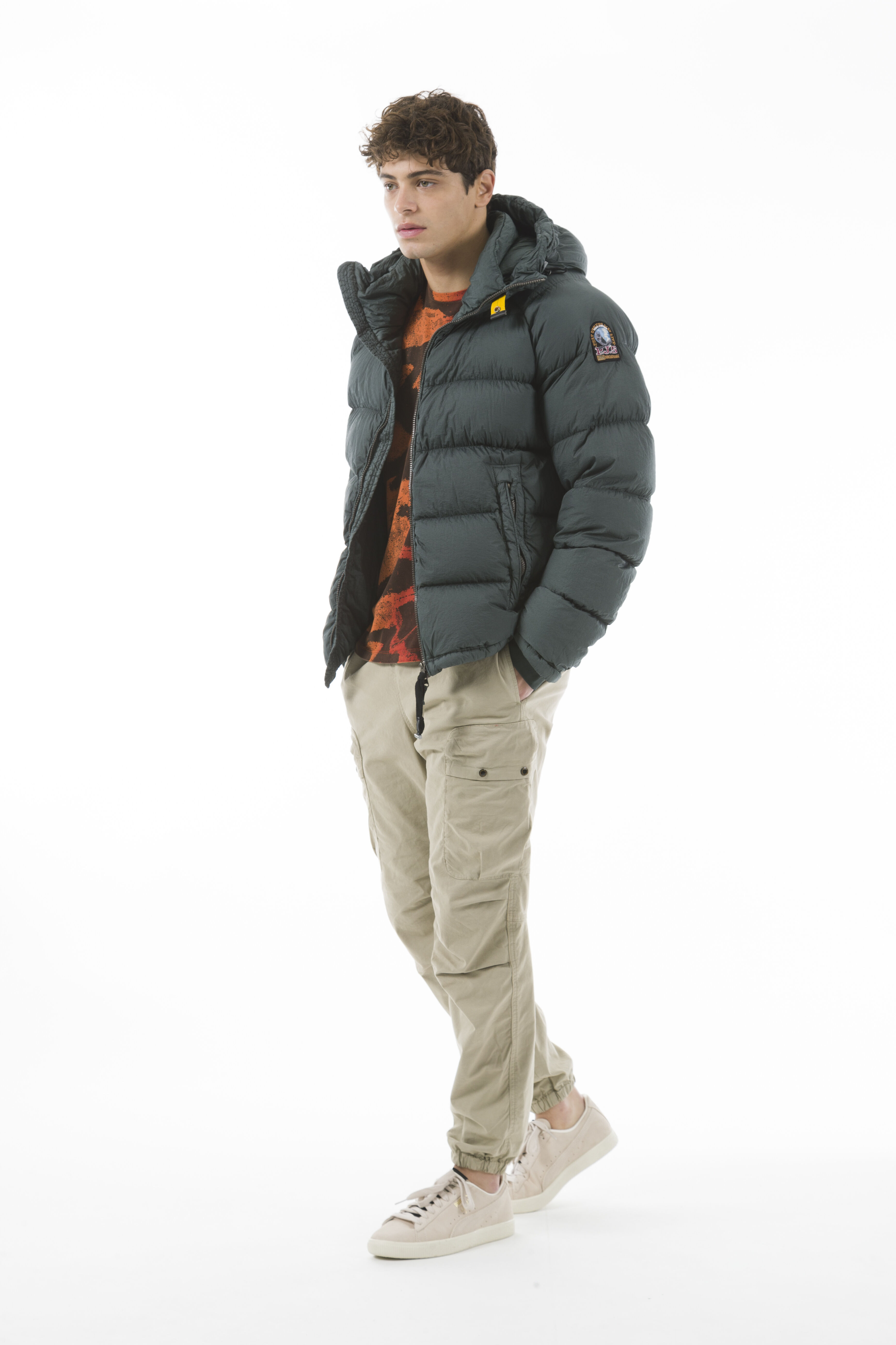 NORTON Short Puffers in GREEN GABLES | Parajumpers®