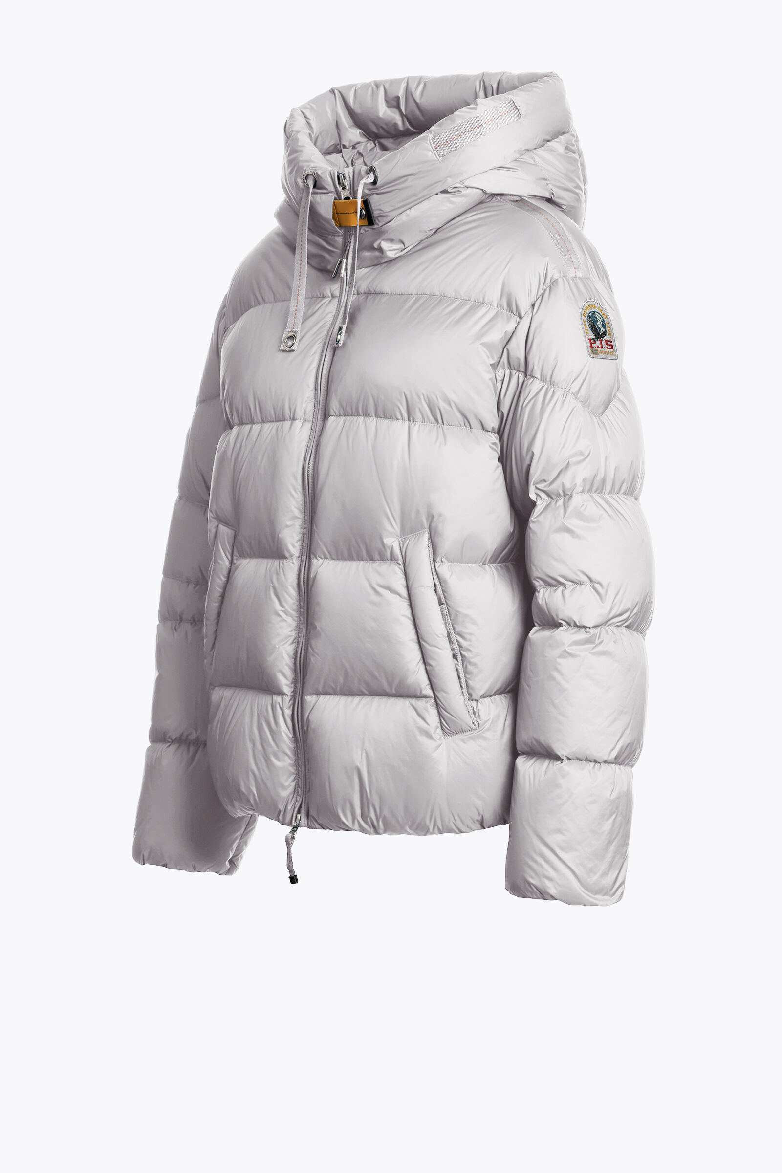 TILLY - HOODED DOWN JACKET PEARL GREY | Parajumpers®