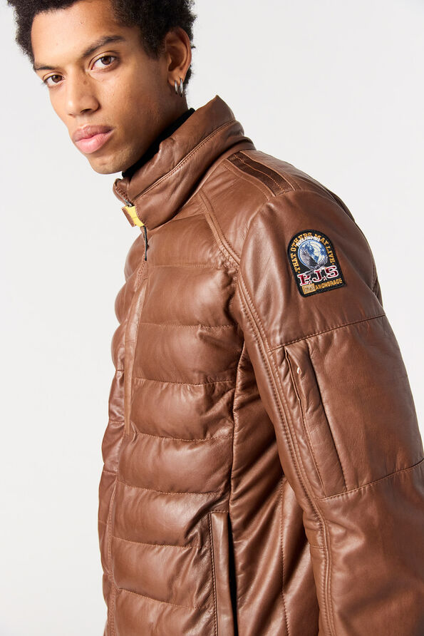 Parajumpers ERNIE - LEATHER JACKET  25WMPMJKLE02P060616