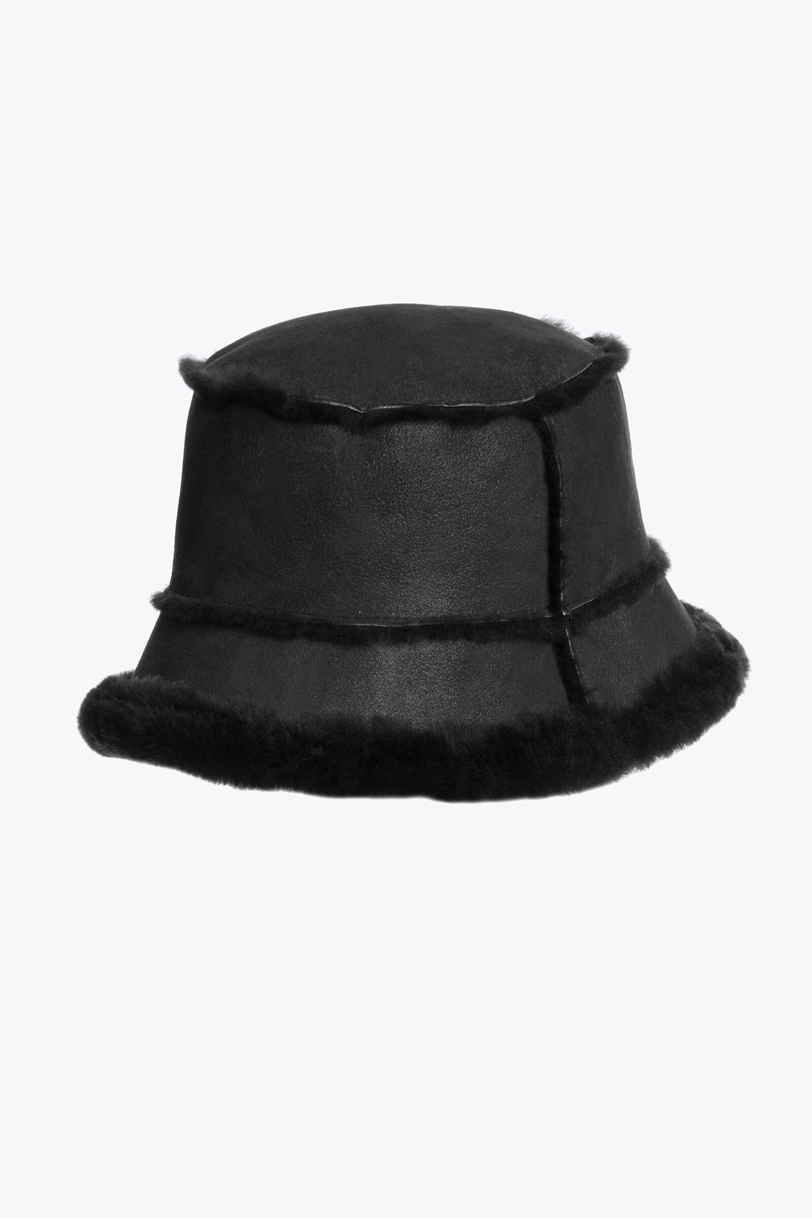 LYLLIS - SHEARLING BUCKET HAT BLACK | Parajumpers®
