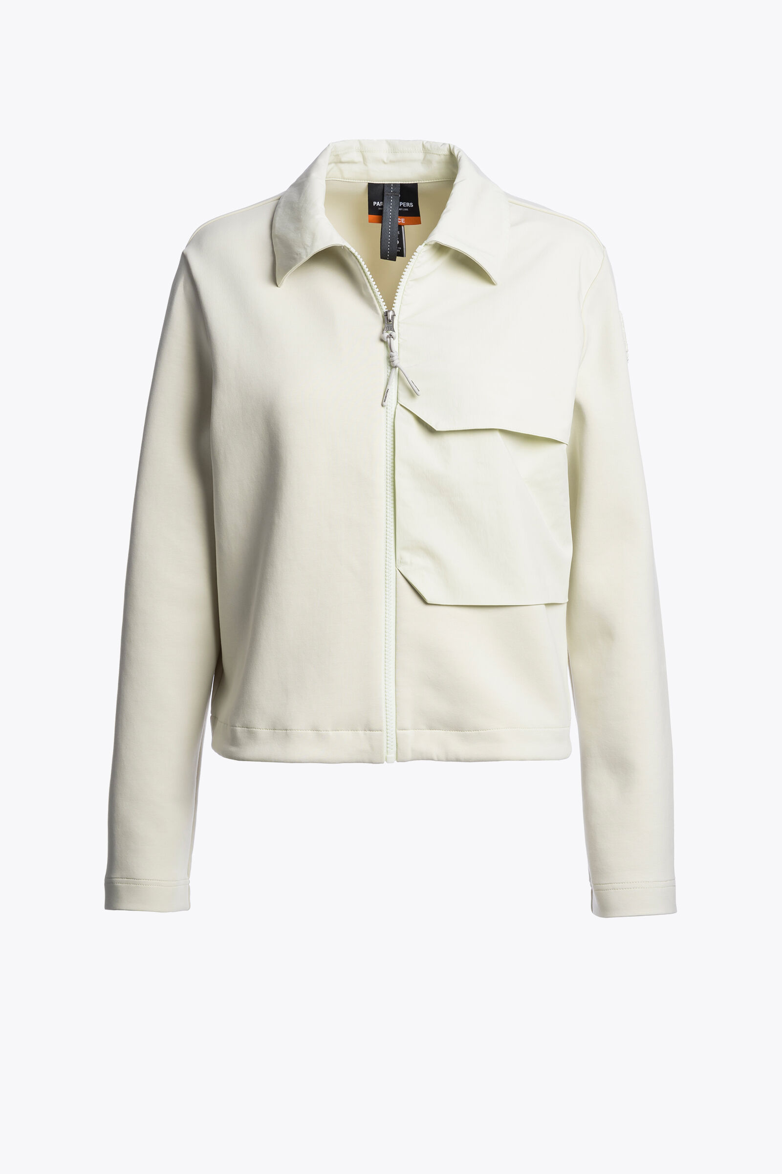 JELKA - FULL-ZIP SWEATSHIRT MOSSY CHALK | Parajumpers®