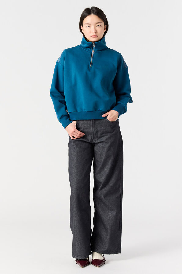 Parajumpers ZENDAYA - HALF-ZIP SWEAT  25WMPWFLEY32PU60708