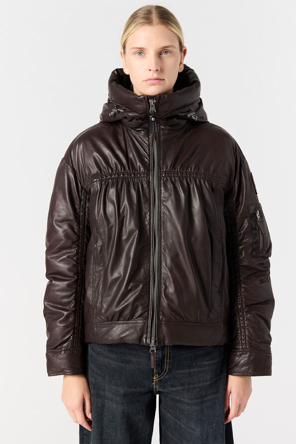 Parajumpers GRACIA - LEATHER JACKET  25WMPWJKLE30P670573