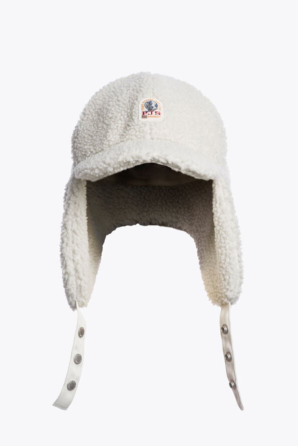 Parajumpers VEVEY - CURLY FLEECE JOCKEY HAT  26WMPAHAHA41PAN0131