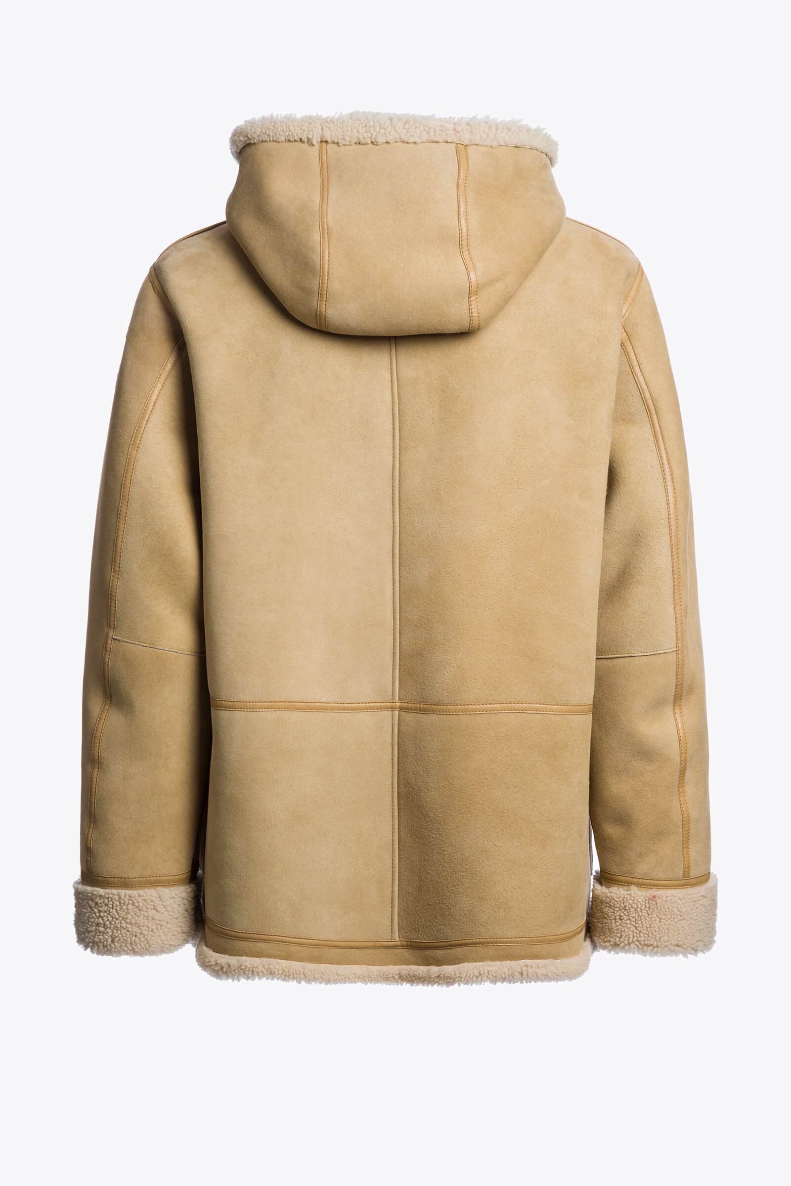KIEFER SPECIAL - SHEARLING JACKET DESERT KHAKI | Parajumpers®
