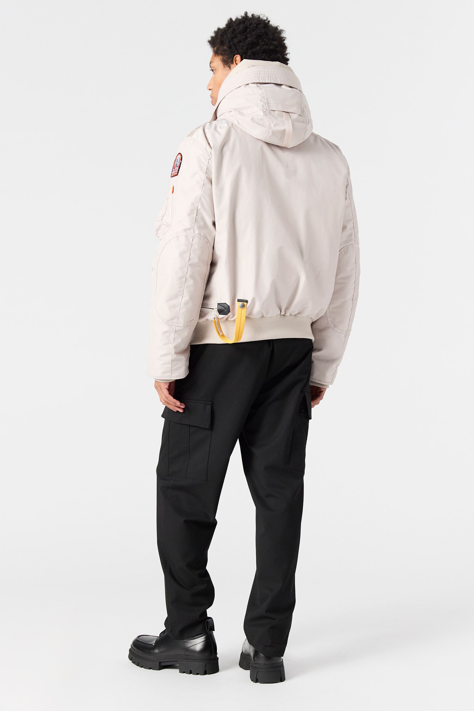 GOBI - HOODED BOMBER OLIVE GREY | Parajumpers®