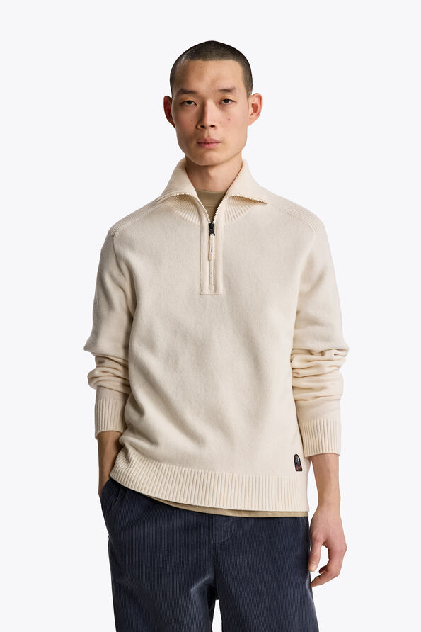 Parajumpers CALDONAZZO - HALF-ZIP CARDIGAN  26WMPMKNLW02P280775