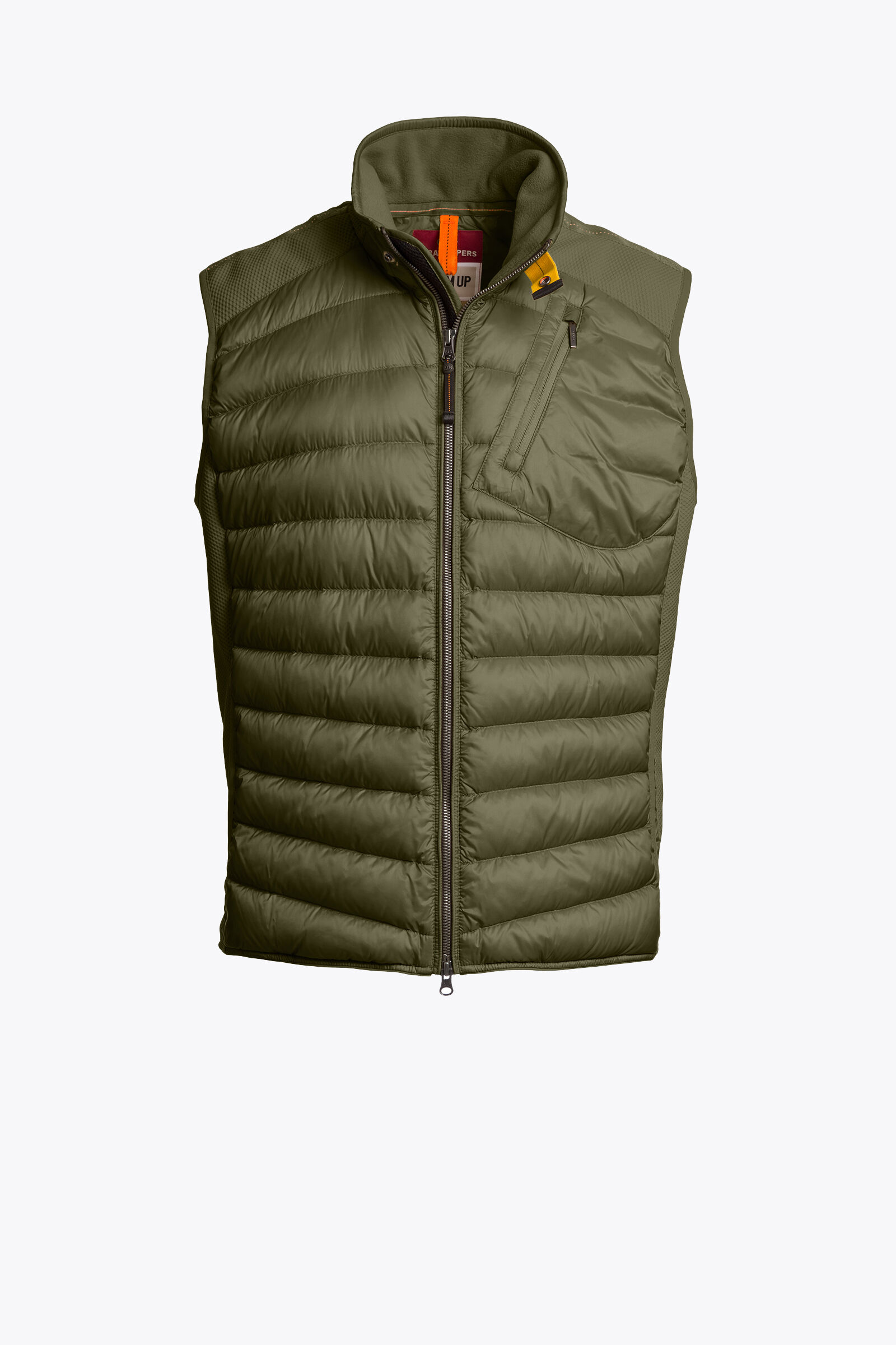 トップス PERVERZE EcoBio WashedDenim JumperVest ZAVIER - HYBRID VEST ROSEMARY | Parajumpers®