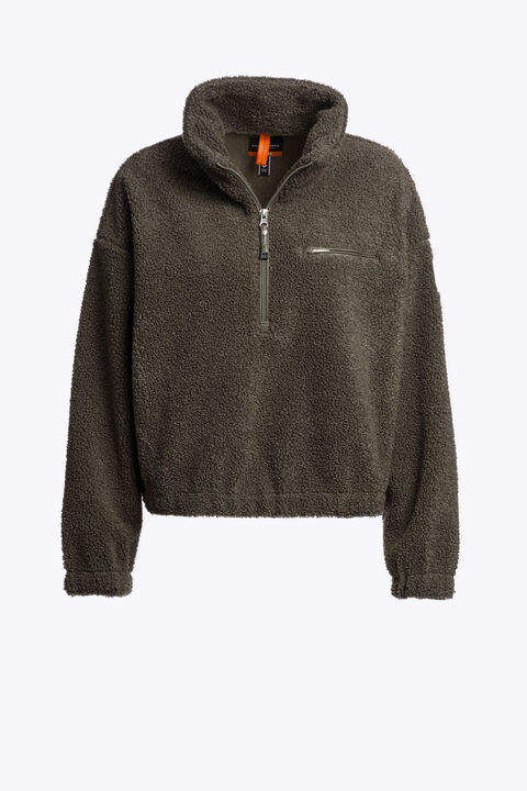 Parajumpers HONKA - HALF-ZIP SWEATSHIRT  26WMPWFLPF34P640218