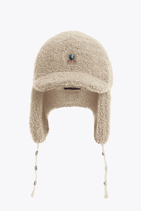 Parajumpers POWER - CURLY FLEECE JOCKEY HAT  25WMPAHAHA41PAN0253