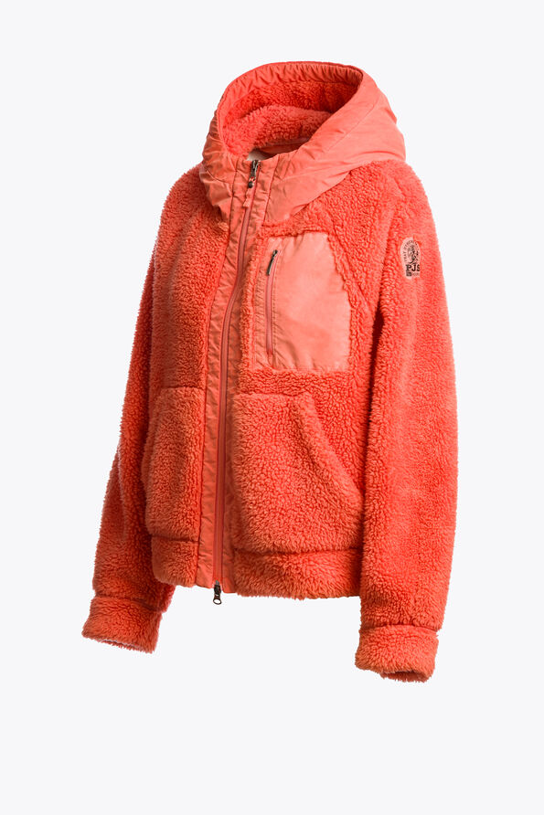 Parajumpers CREAMY - FULL-ZIP SWEAT  25WMPWFLPY31P990733