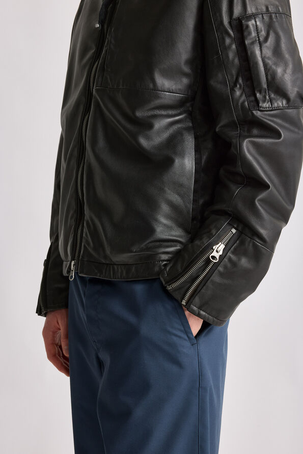 Parajumpers SOWERS - LEATHER JACKET  26WMPMJKLG01P400541