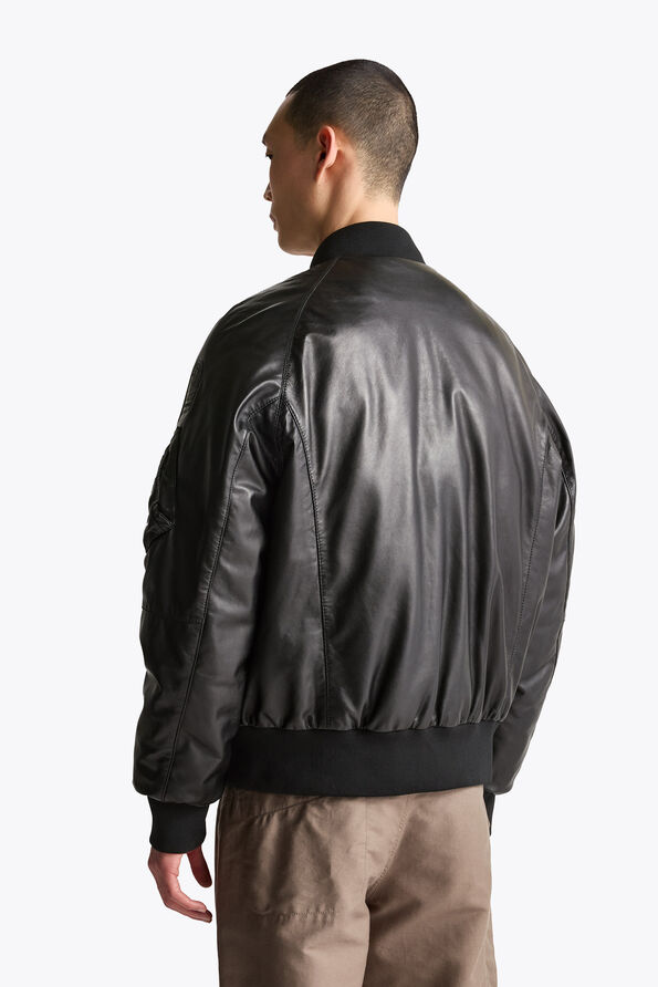 Parajumpers MORVIN - LEATHER BOMBER  26WMPMJKLE03P040541