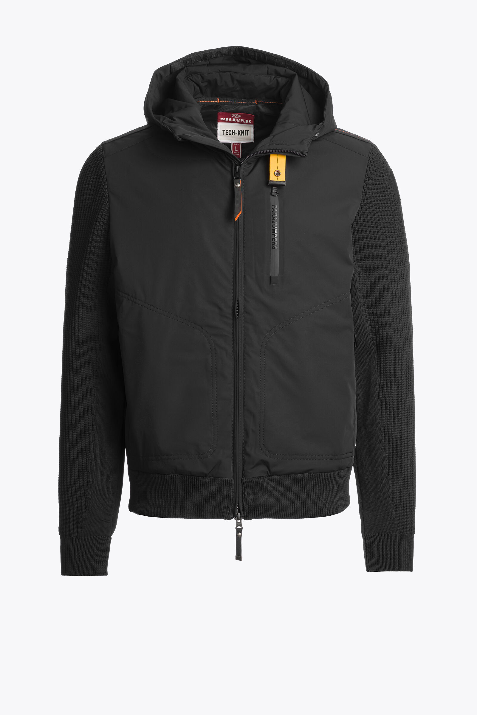 WILLARD - FULL-ZIP CARDIGAN BLACK | Parajumpers®