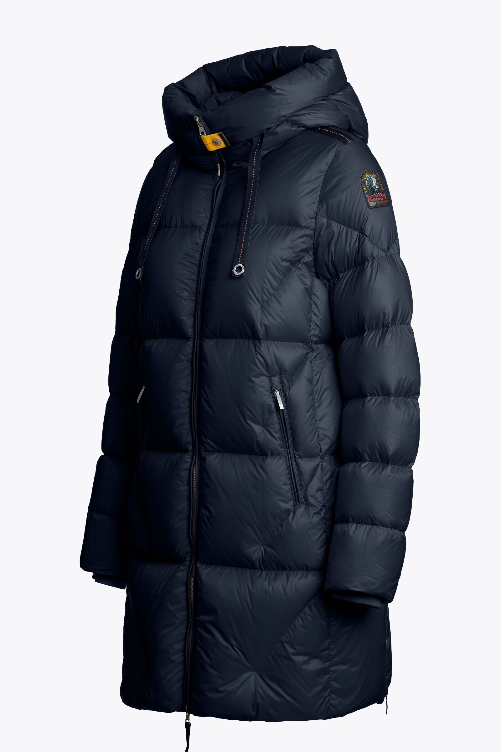 JANET - HOODED DOWN JACKET BLUE NAVY | Parajumpers®