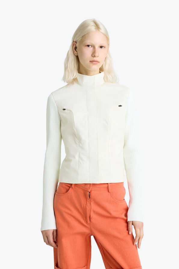 Parajumpers KRYSTA - HYBRID CARDIGAN  26SMPWHYTV31P77B063