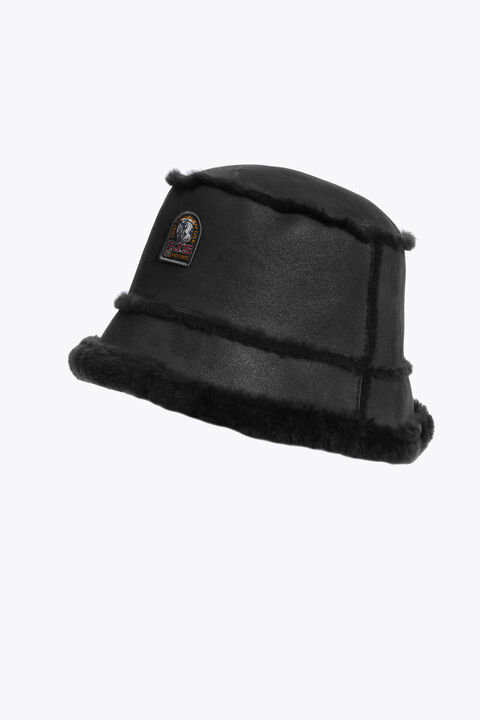 Parajumpers LYLLIS - SHEARLING BUCKET HAT  26WMPABUHA31PAO0541