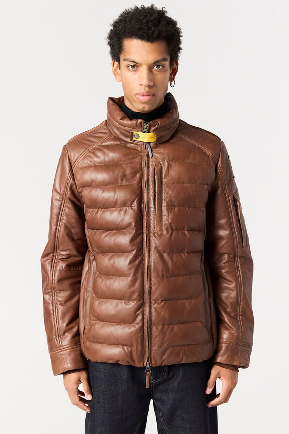 Parajumpers ERNIE - LEATHER JACKET  25WMPMJKLE02P060616