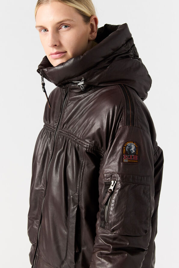 Parajumpers GRACIA - LEATHER JACKET  25WMPWJKLE30P670573