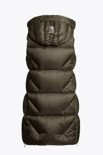 ZULY HOODED VEST OLIVE GREY Parajumpers®