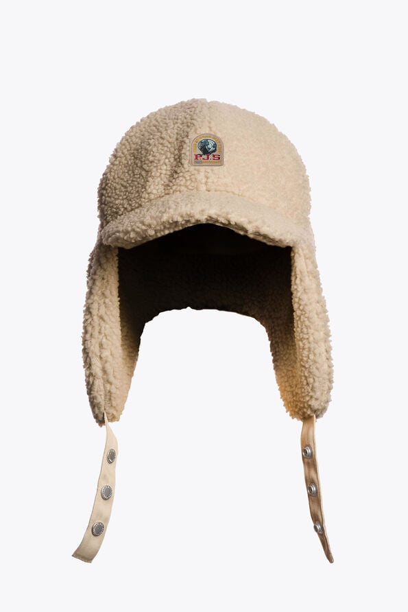 Parajumpers VEVEY - CURLY FLEECE JOCKEY HAT  26WMPAHAHA41PAN0253