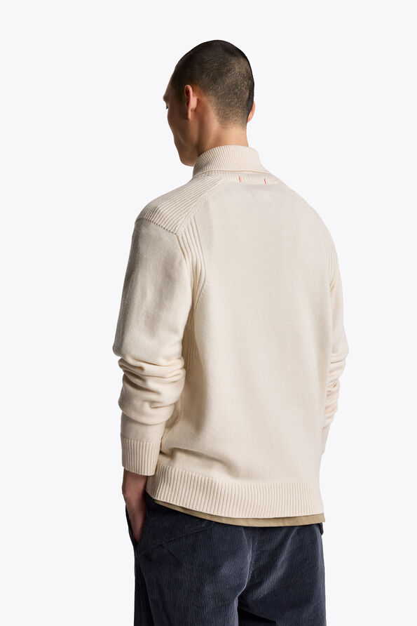 Parajumpers CALDONAZZO - HALF-ZIP CARDIGAN  26WMPMKNLW02P280775
