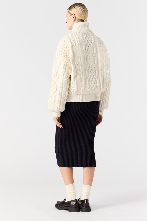 Parajumpers NEZUKO - FULL-ZIP CARDIGAN  25WMPWHYAK31PE30775