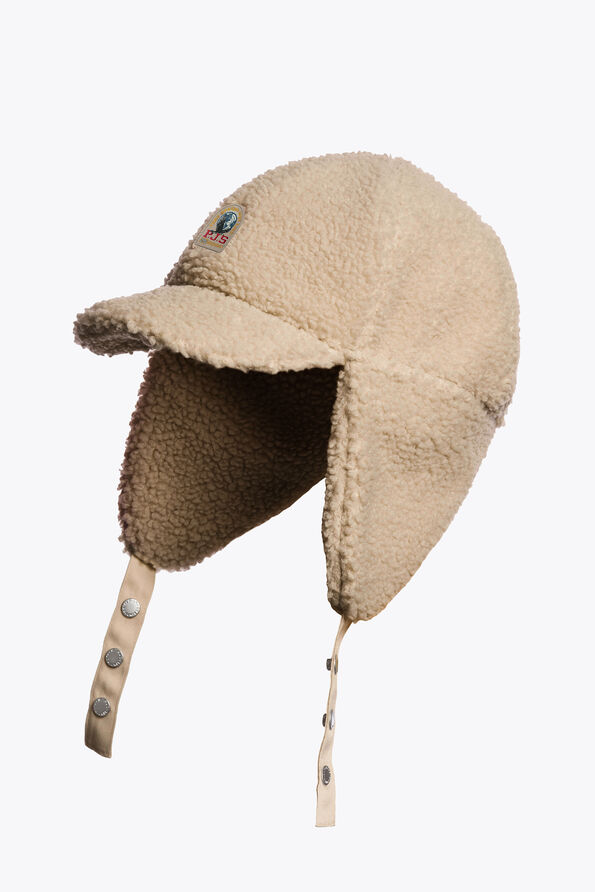 Parajumpers VEVEY - CURLY FLEECE JOCKEY HAT  26WMPAHAHA41PAN0253