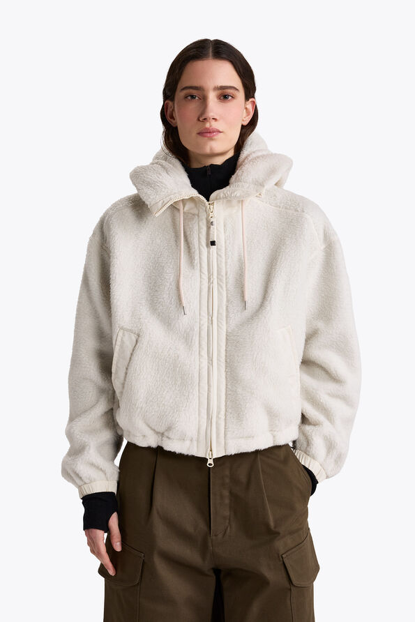 Parajumpers KISHA NO EMBRO - HOODED FLEECE  26WMPWFLQS41P78B071