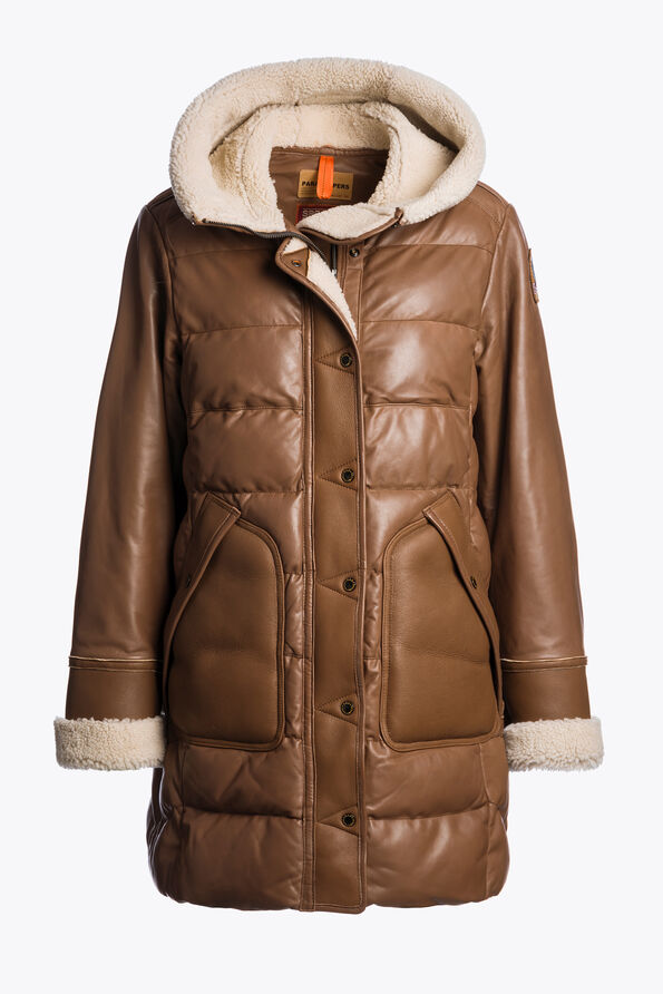 Parajumpers DEMI SPECIAL - LEATHER COAT  25WMPWJKSE33P680616