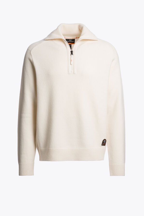Parajumpers CALDONAZZO - HALF-ZIP CARDIGAN  26WMPMKNLW02P280775