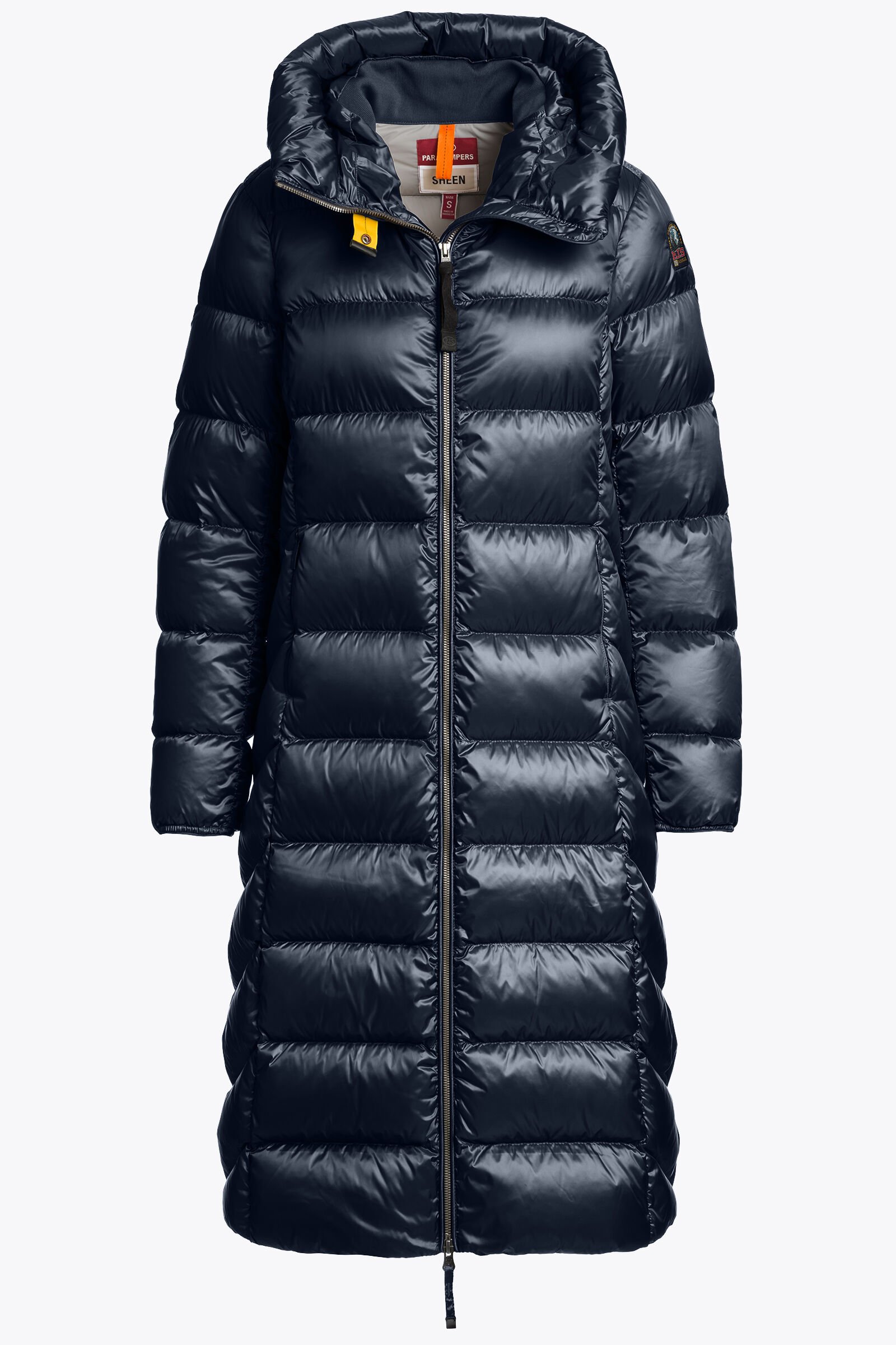LEAH - HOODED DOWN JACKET BLUE NAVY | Parajumpers®